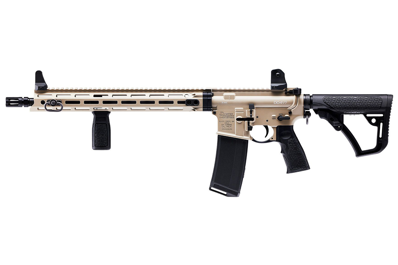 DANIEL DEFENSE DDM4 V7 Desert Sage Limited Series 5.56 NATO Rifle Package